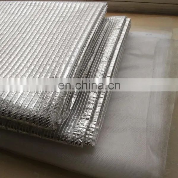 Wholesale Shading Rate 50% Aluminum Foil Inner Net for Energy Saving and Sunblock Greenhouse Sun Shading Net photo-3