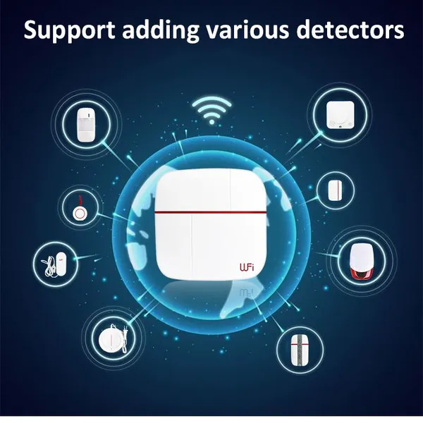 Home Seurity Alarm System WiFi 4G 433/868 MHz Smart Gateway photo-4