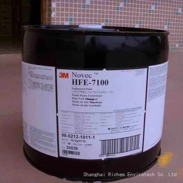 CAS 163702-08-7 HFE- 7100 Electronic Fluorinated Fluids Methyl Perfluorobutyl Ether Replacement 3M 7100 photo-3