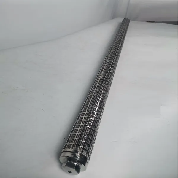 RT-077 Cylindrical Sintered Metal Fiber Felt Filter Cartridge photo-3