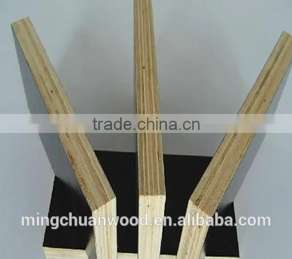 Black/brown/red Film Faced Plywood for Concrete Shuttering Black Film Faced Plywood