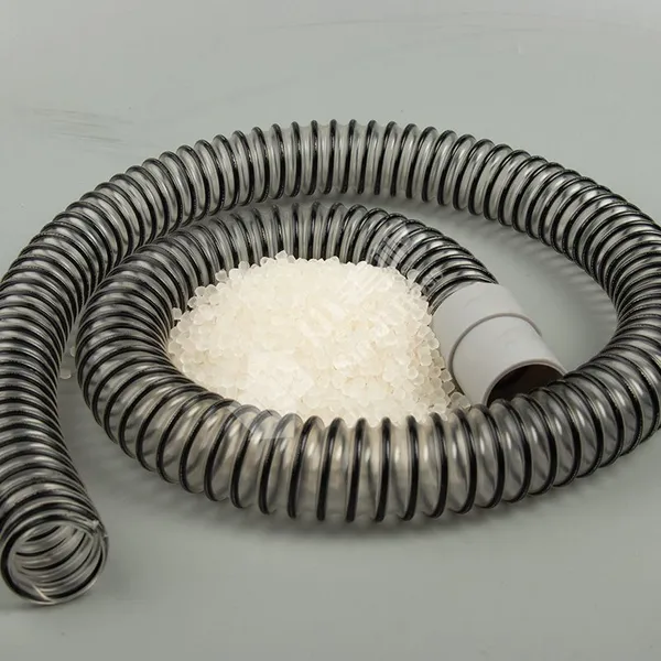 Soft Crystal PVC Compound Granules Pvc Pellet for Spiral Hoses photo-2