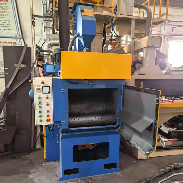 Q32 Drum Belt Shot Blasting Machine, Automatic Sanding Machine, Track Shot Blasting Machine, Screw Bolt Casting Forging, Automotive Parts photo-2