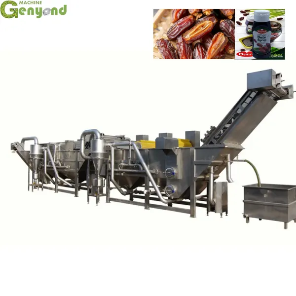 Automatic Jujube Sauce Grinding Machine Dates Paste Production Line photo-4