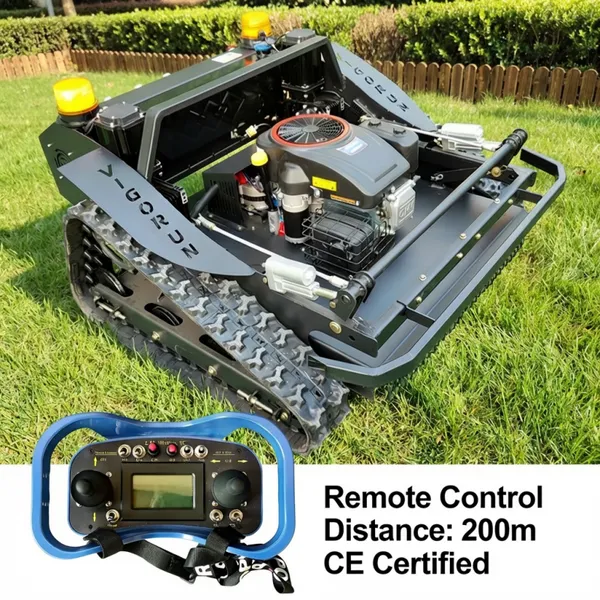 Orchards Inter-row Grass Control Remote Operated Crawler Weeder Made in China Manufacturer Factory