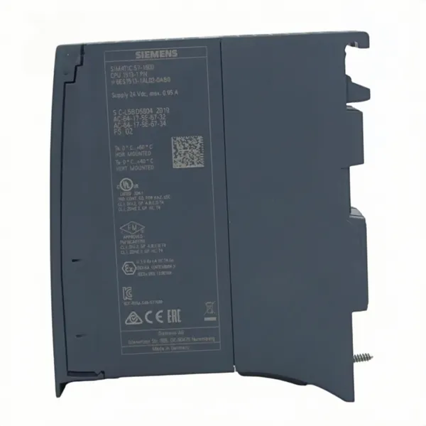 Brand New, Genuine Siemens 6ES7513-1AL02-0AB0 SIMATIC S7-1500 CPU 1513-1 PN CPU PLC Module, Equipped With a 2-port PROFINET IRT Switch photo-5