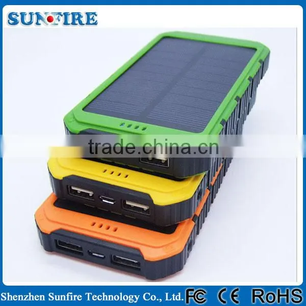 New Arrival 10000 Mah Solar Power Bank, 10000mah Solar Power Bank photo-3