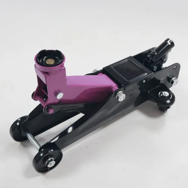 Practical Wheeled Hydraulic Floor Jack Trolley Jack Hand Pump Operation Suitable for Home and Commercial Use