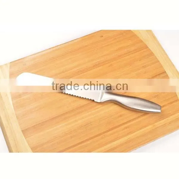 High Quality Full Stainless Steel Serrated Bread Slicer Knife Cake Knife Bread Knife Blades photo-2