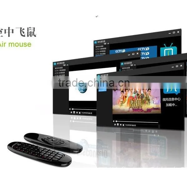 Best C120/T11 Air Mouse 2.4GHz Wireless Keyboard Witt Universal Remote Control With New Function Voice Microphones photo-2