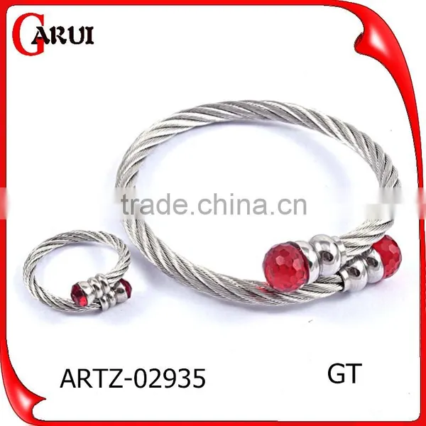 New Sale Jewellery Costume Jewelry Bracelet African Beads Jewelry Set photo-5