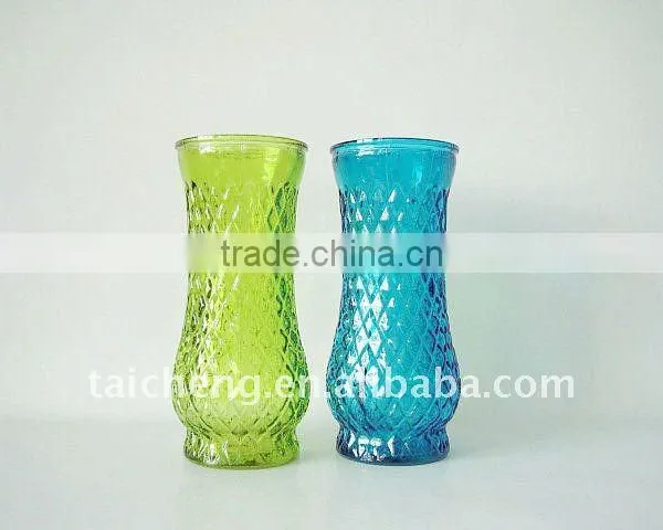 Colorful Glass Vase