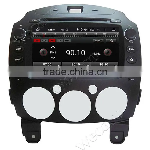 Wecaro Android 4.4.4 Car Multimedia System 8" Double Din for Mazda 2 Car Dvd Gps Android 16GB Flash 2010-2012 photo-6