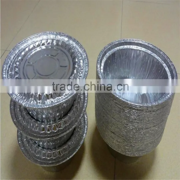 Food Grde Small Round Aluminum Foil Pudding Cup Container photo-6