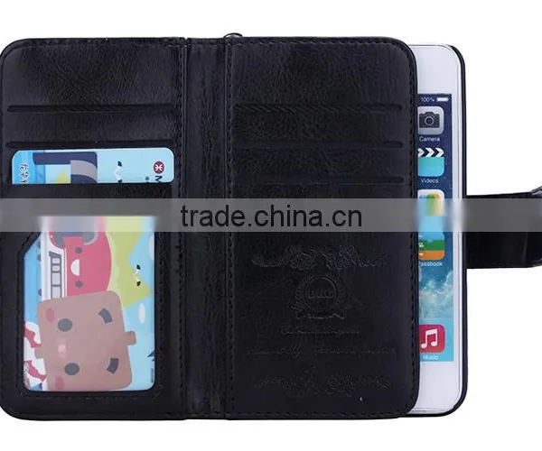 Unique Design PU Leather Mobile Phone Waterproof Phone Case, Cell Phone Holder With Card Slot photo-3