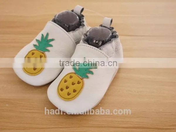 New Design Girl Boy Kids Leather Baby Shoes Soft Sole photo-3