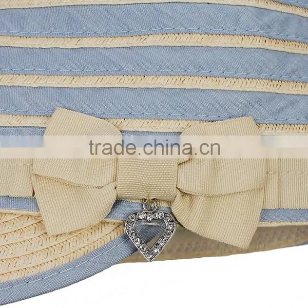 Very Beautiful and Pretty Natural Straw Hat for Girl photo-2