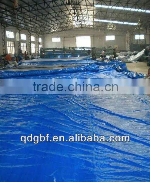 180gsm Polyethylene Tarpaulin&6.35oz Waterproof Blue Tarp photo-5