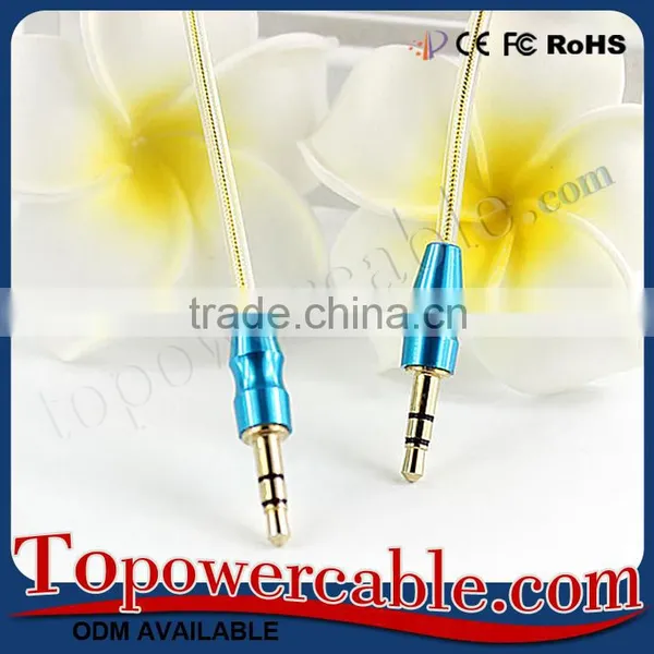Factory Price Hot Sale Premium 3.5Mm Aux Cable For Car For Audio Device photo-4
