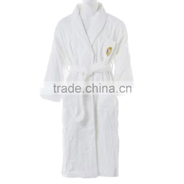 Luxury Cotton Waffle Hotel Bathrobe photo-2