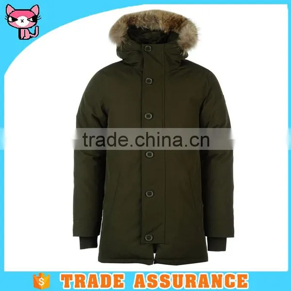 2016 Winter Outdoor Casual Mens Down Parka Jacket