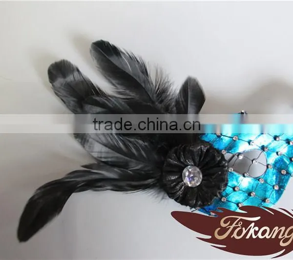 Wholesale Cock Feather Mask For Party Supplies photo-2