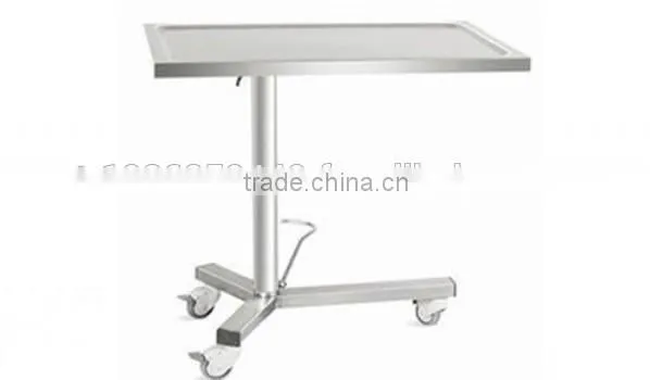 OEM Hospital Furniture Manufacturers Medical Hydraulic Mechanical Mayo Table