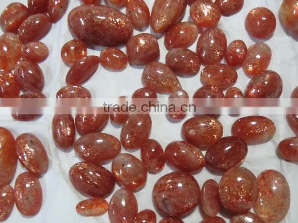 AAA Grade NATURAL Sunstone Gemstone Cabochons photo-2