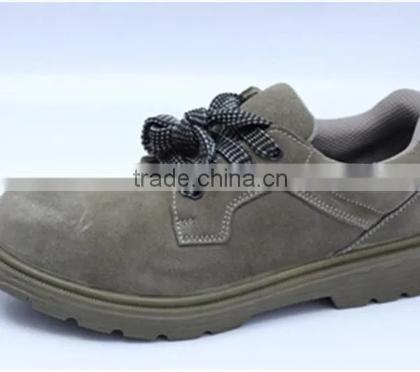 Suede Leather Steel Toe Cap for Workman Goodyear Welt Safety Shoes 8009-1 photo-2