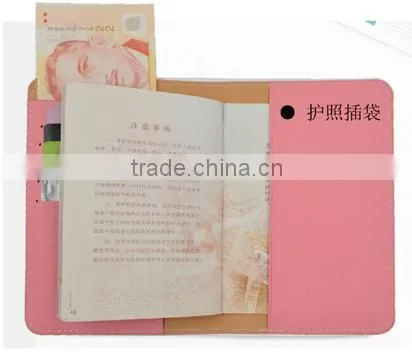 Black Pu Leather Passport Holder photo-5