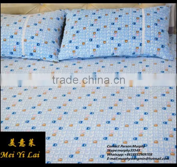 Silky and Cozy Polyester Printed Pillowcase China Manufacturer