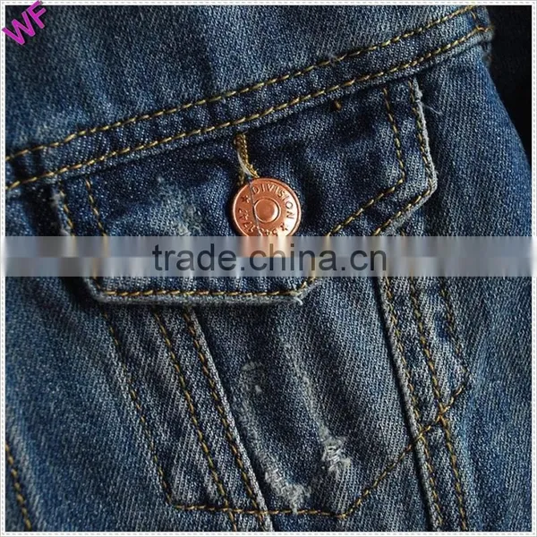 Custom Made High Fashion Women Denim Jacket photo-4