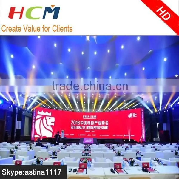 Super Light Full Color HD P3.9mm P4.8mm LED Video Wall Panel/display Screen on Sale photo-3