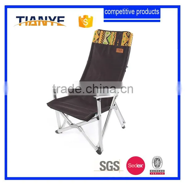 Folding Outdoor Fishing Aluminum Armrest Chair With EN581-1&-2 photo-2