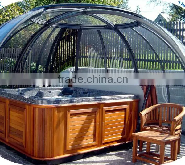 50 Mircon UV Coated Plastic Polycarbonate Sheet For Swim Pool Cover photo-5