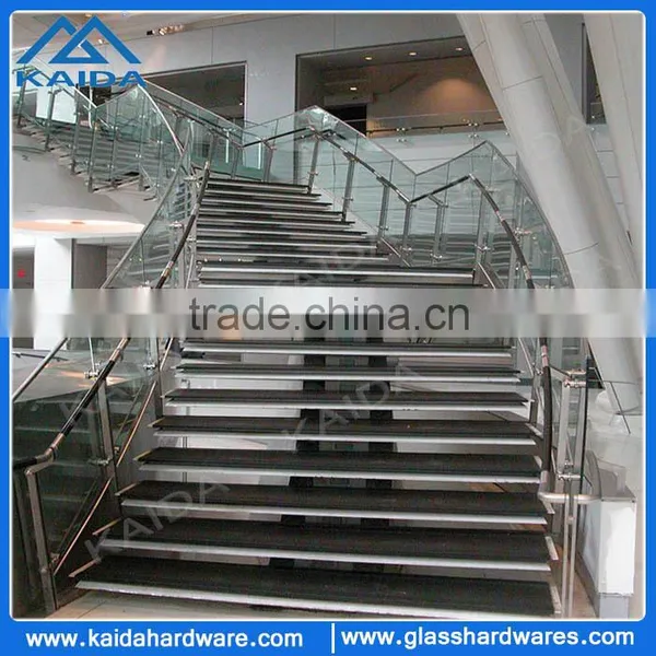 Hot Sale Stainless Steel 90 Degree Glass Handrail Bracket for Stairs photo-4