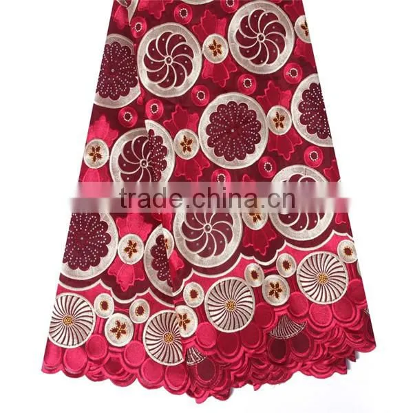 High Quality Organza Lace With Sequins 2016 Wholesale Lace Fabric in Dubai photo-2