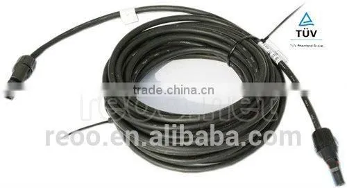 REOO 6mm2 /4mm2 Solar PV Cable 10mm2 Connector pv dc Power Cable photo-2