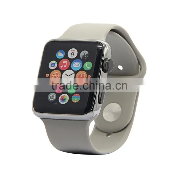 Silicone Band For Apple Watch 42mm/38mm Silicone Band With Connector Adapter photo-3