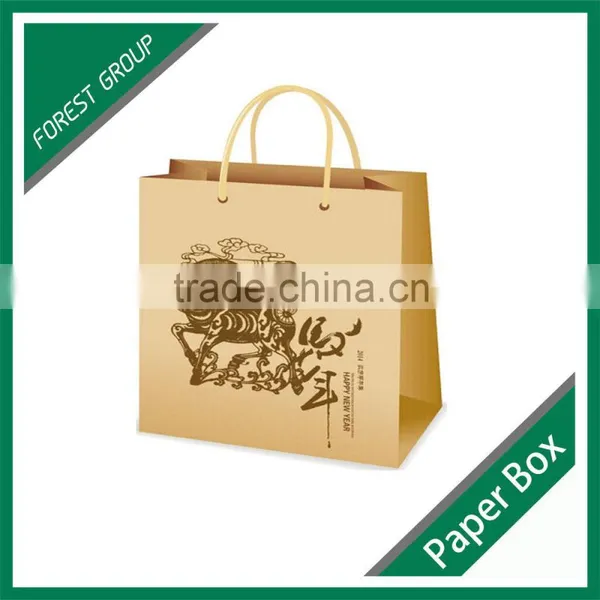 2016 Good Price Art Paper Gift Bag for Shopping in China Mainland photo-3