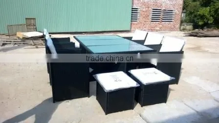 PE Rattan Wicker Outdoor / Garden Furniture - Cube Set photo-4