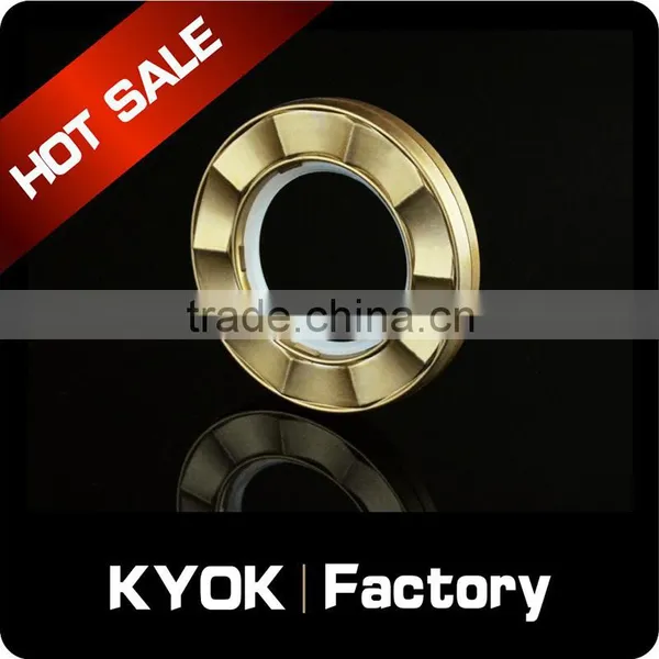 KYOK 22mm Black Nickel Finish Metal Curtain Rings,Curtain Rail Accessories To Fit 28mm Diameter Poles photo-5