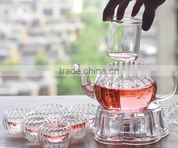 Glass Tea Pot With Glass Stainer photo-2