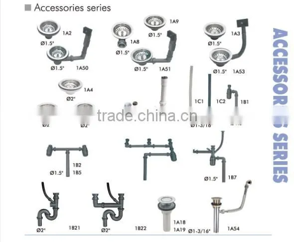 Stainless Steel Sink Accessory Drainer and Fixing Clip Quality Choice photo-2