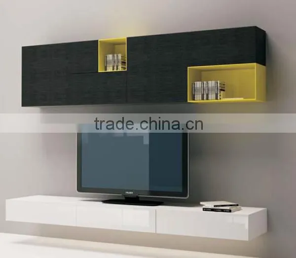 2015 New Modern Solid Wood Decorative Wall Cabinet (SM-TV07)