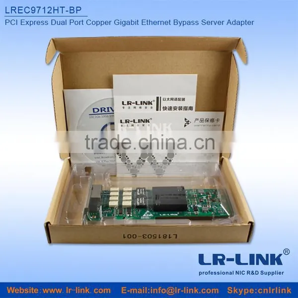 LREC9712HT-BP PCI Express Dual Port Copper Gigabit Ethernet Bypass Network Card (Intel I350AM2 Based) photo-5