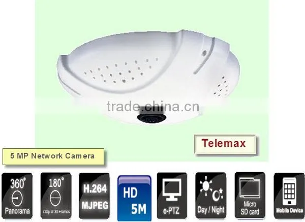Cctv Camera , Fisheye Network Camera