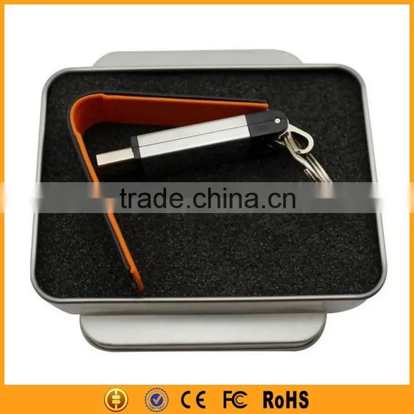 Top-grade Real Capacity Fashion Leather Usb Pen Drive Wholesale photo-6