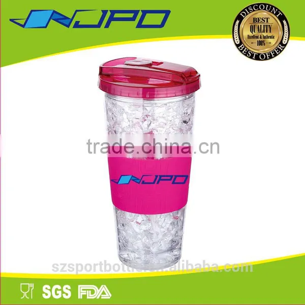 Double Wall Leakproof No BPA Drinkware Type Glass Jar With Screw Top Lid