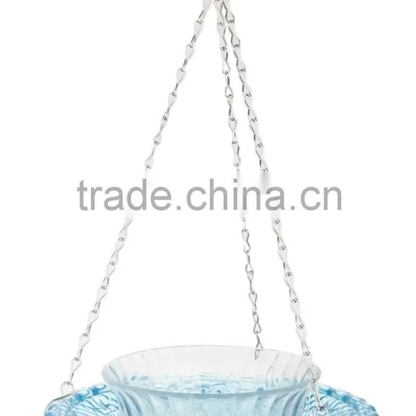 Birds Feeders Hobnail Glass With Bowl Ass. photo-2